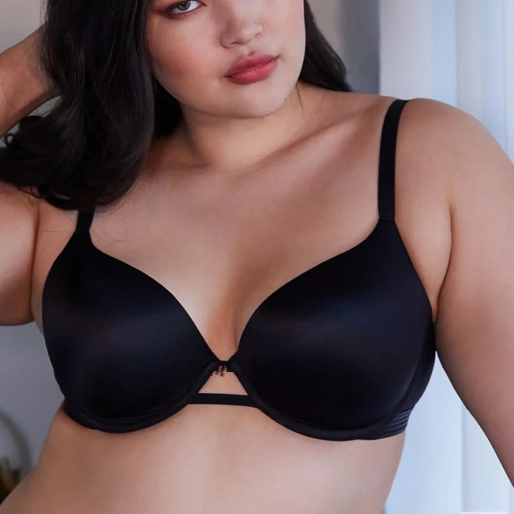 Savage X Fenty Caviar Core Microfiber T-Shirt Bra Size 36DD